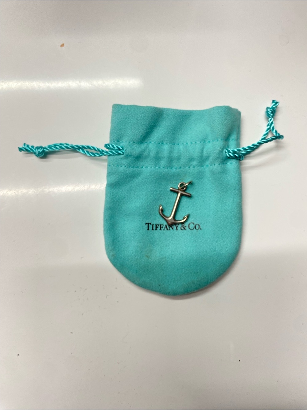 Rare - Tiffany & Co. Anchor Sterling Silver Pendant